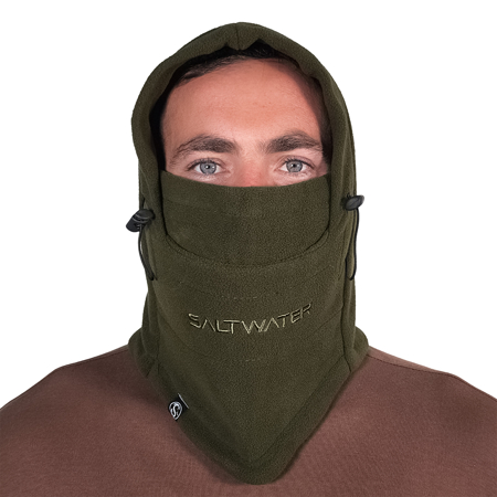 Immagine di PASSAMONTAGNA POLAR VERDE MILITARE