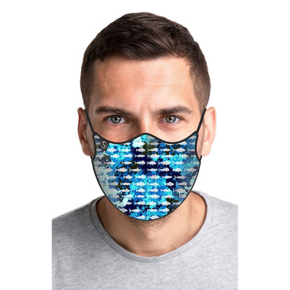 Immagine di MASCHERINA BLUE FISH CAMO