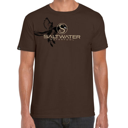 Immagine di T-SHIRT WATERFOWL MARRONE
