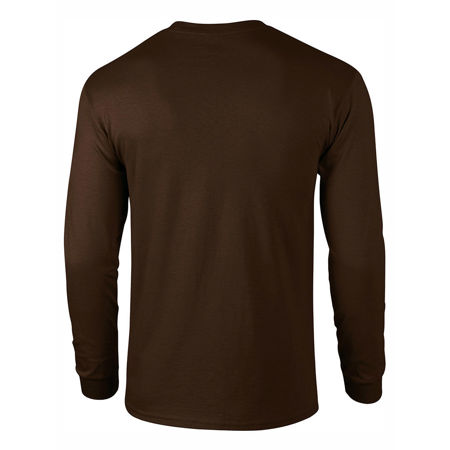 Immagine di T-SHIRT MANICA LUNGA WATERFOWL MARRONE