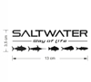 Immagine di ADESIVO SALTWATER GAME FISH