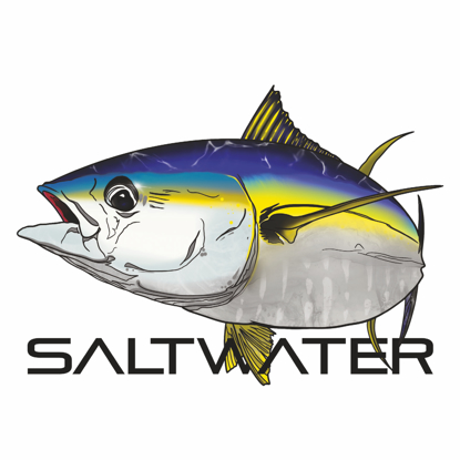 Immagine di ADESIVO SALTWATER TONNO