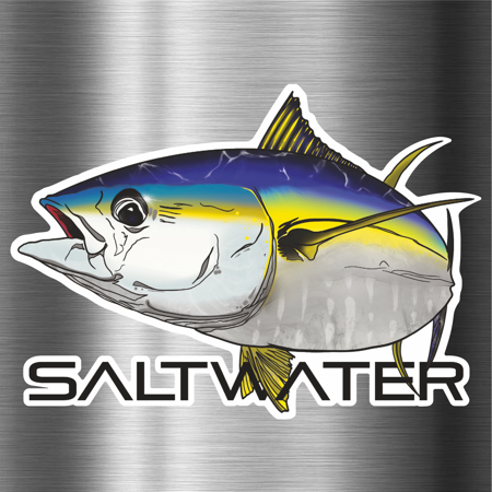 Immagine di ADESIVO SALTWATER TONNO