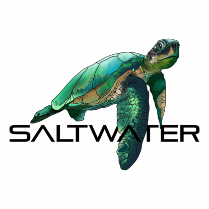 Immagine di ADESIVO SALTWATER TARTARUGA