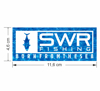 Immagine di ADESIVO SWR FISHING AQUA BLUE