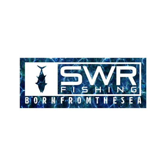 Immagine di ADESIVO SWR FISHING DEEP BLUE REEF