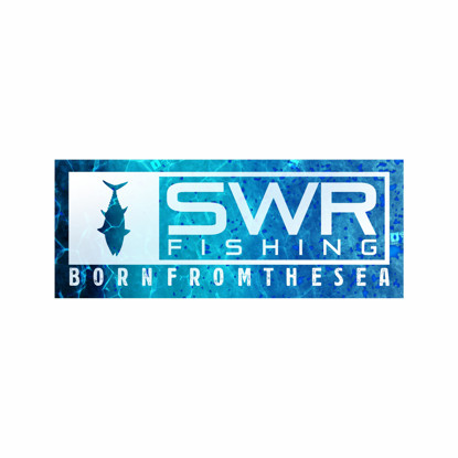 Immagine di ADESIVO SWR FISHING REEF BLUE DORADO