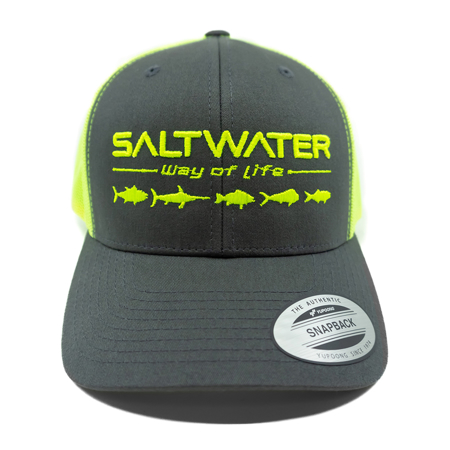 Immagine di CAPPELLINO GAME FISH GRIGIO-GIALLO FLUO