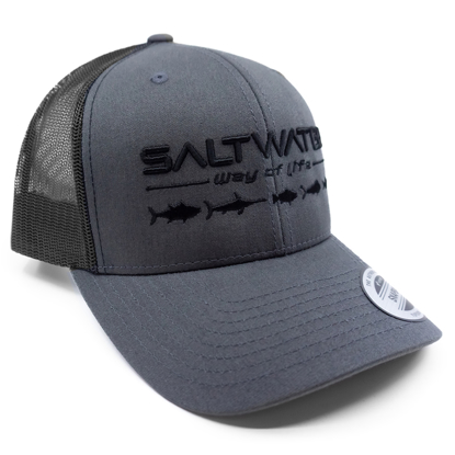 Immagine di CAPPELLINO GAME FISH GRIGIO-NERO