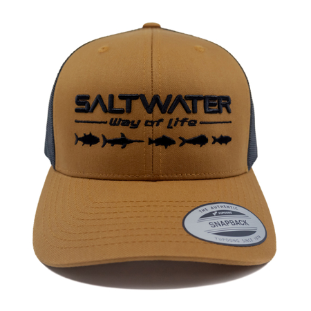 Immagine di CAPPELLINO GAME FISH CARAMEL-NERO