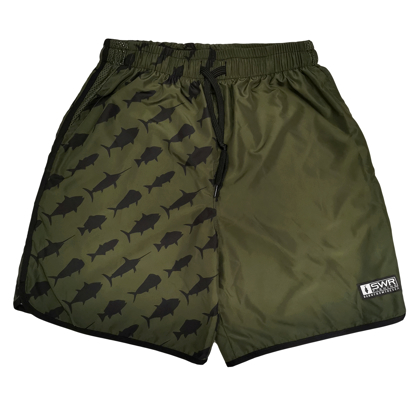 Immagine di PANTALONCINO GAME FISH VERDE MILITARE