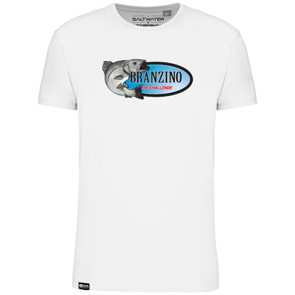 Immagine di T-SHIRT BRANZINO BIANCA