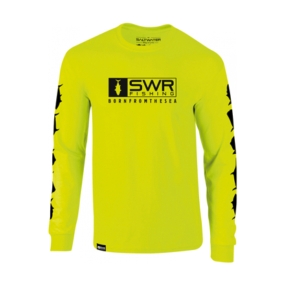 Immagine di T-SHIRT MANICA LUNGA GAME FISH GIALLO FLUO