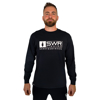 Immagine di T-SHIRT MANICA LUNGA GAME FISH NERA