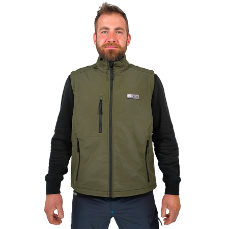 Immagine di GILET SOFTSHELL COMBAT VERDE MILITARE
