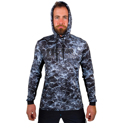 Immagine di T-SHIRT TECNICA M/L AIRFLOW CON CAPPUCCIO DARK REEF