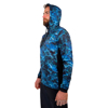 Immagine di T-SHIRT TECNICA M/L AIRFLOW CON CAPPUCCIO DEEP BLUE REEF