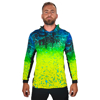 Immagine di T-SHIRT TECNICA M/L AIRFLOW CON CAPPUCCIO REEF DORADO