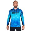 Immagine di T-SHIRT TECNICA M/L AIRFLOW CON CAPPUCCIO REEF BLUE DORADO