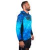 Immagine di T-SHIRT TECNICA M/L AIRFLOW CON CAPPUCCIO REEF BLUE DORADO
