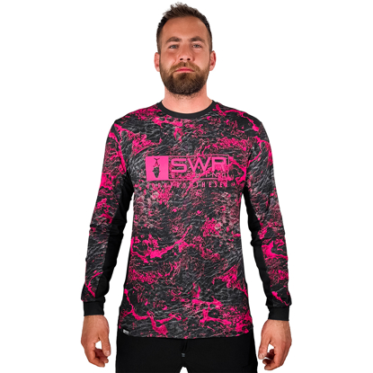 Immagine di T-SHIRT TECNICA M/L AIRFLOW STORM ACID PINK