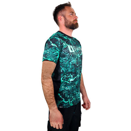 Immagine di T-SHIRT TECNICA M/C AIRFLOW STORM AQUAMARINE