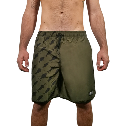 Immagine di PANTALONCINO GAME FISH VERDE MILITARE