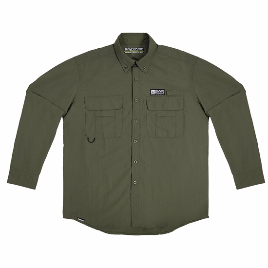 Immagine di CAMICIA TECNICA M/L DISCOVER VERDE MILITARE
