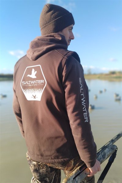 GILET SOFTSHELL ACTION MARRONE