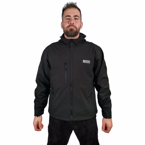 GIUBBOTTO SOFTSHELL FISHERMAN BLACK LIMITED EDITION
