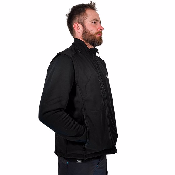 GILET SOFTSHELL COMBAT NERO
