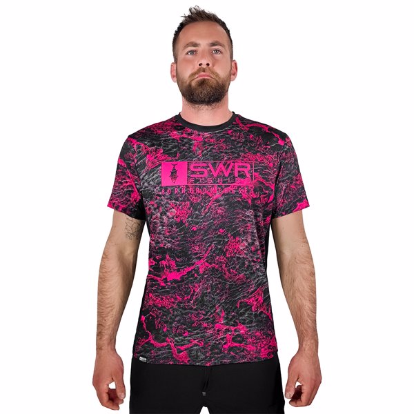 T-SHIRT TECNICA M/C AIRFLOW STORM ACID PINK