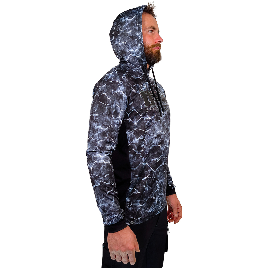 T-Shirt Da Uomo In Pelle Protezione Manica Lunga Pesca Sole Outdoor - Foto 11